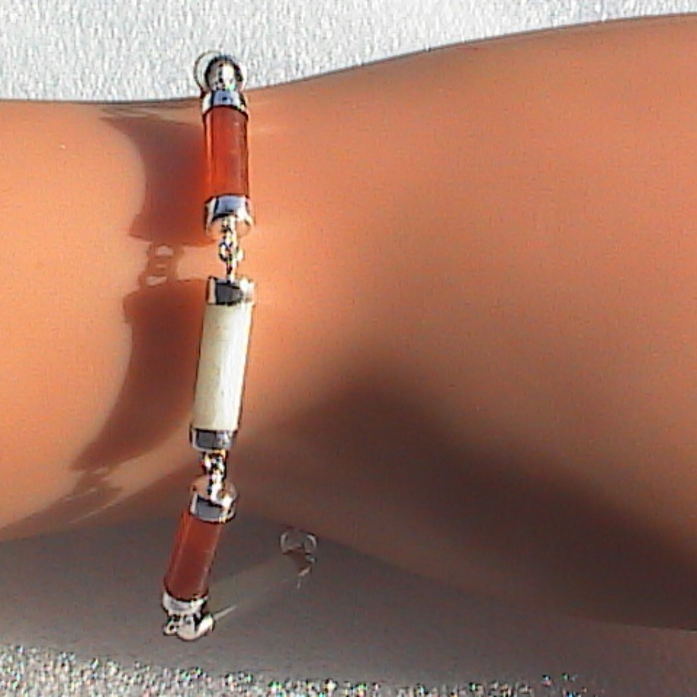 925 Multi-Color Jade Bracelet